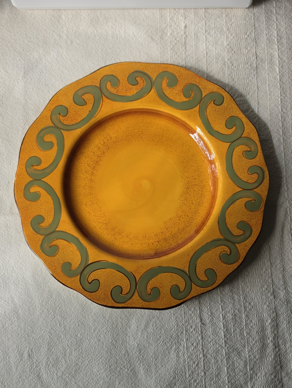 Casa Cristina Home Collection By Cbk Vintage Dinner Plate